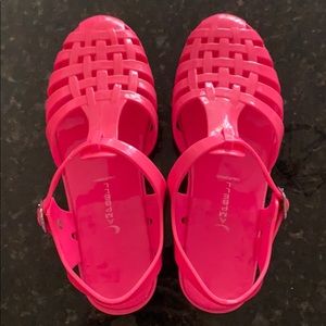 Jeffrey Campbell for Anthropologie jellies, Size 9